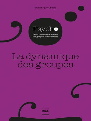 cover image of La Dynamique des groupes